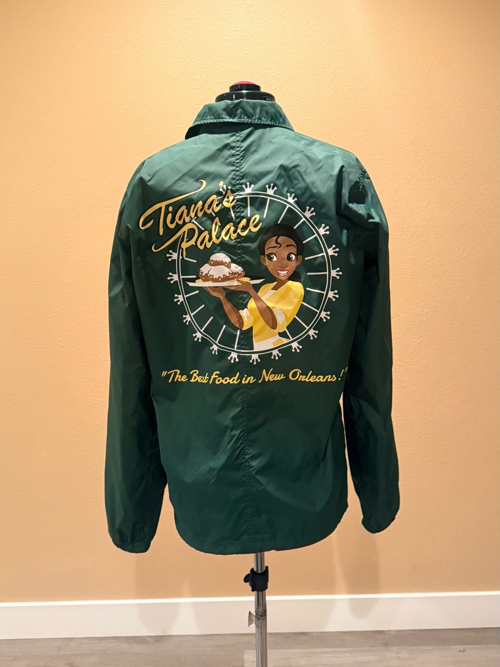 Disney Green Tiana's Palace Graphic Jacket